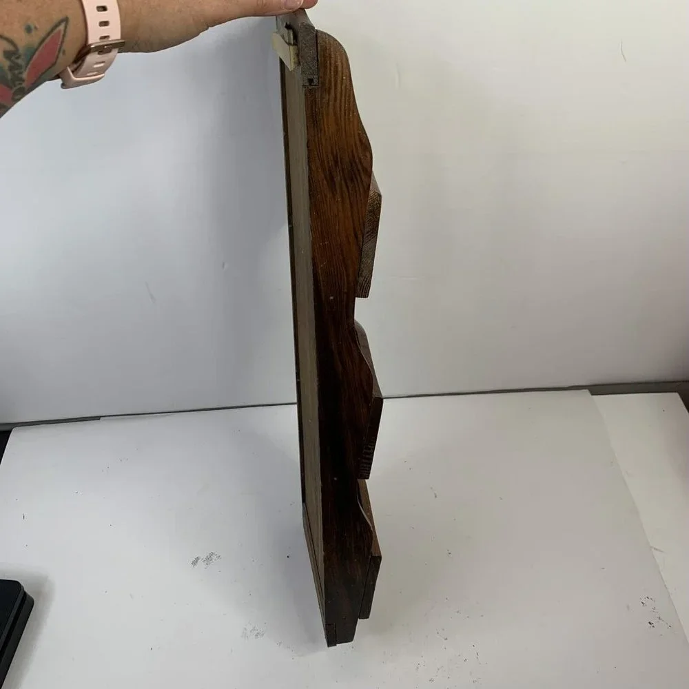 Vintage wooden letter